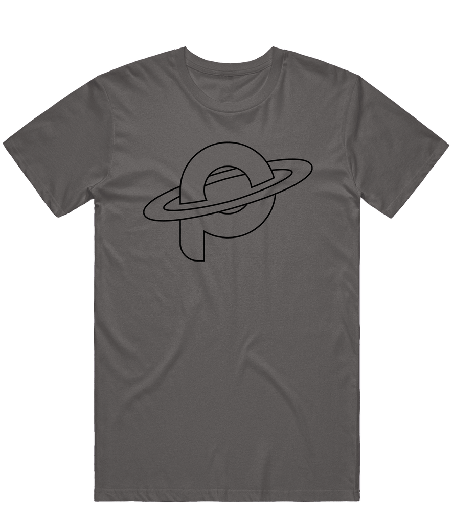 Polaria Outline Tee - Charcoal - ARMA