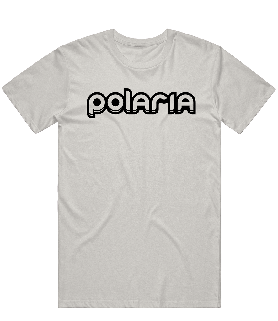 Polaria Text Tee - Light Grey - ARMA