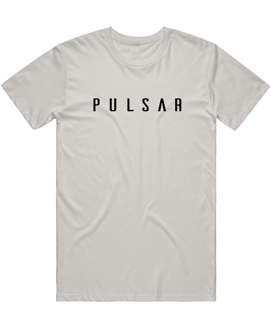 Pulsar Text Tee - Grey - ARMA
