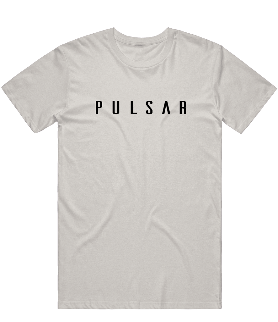 Pulsar Text Tee - Grey - ARMA - 