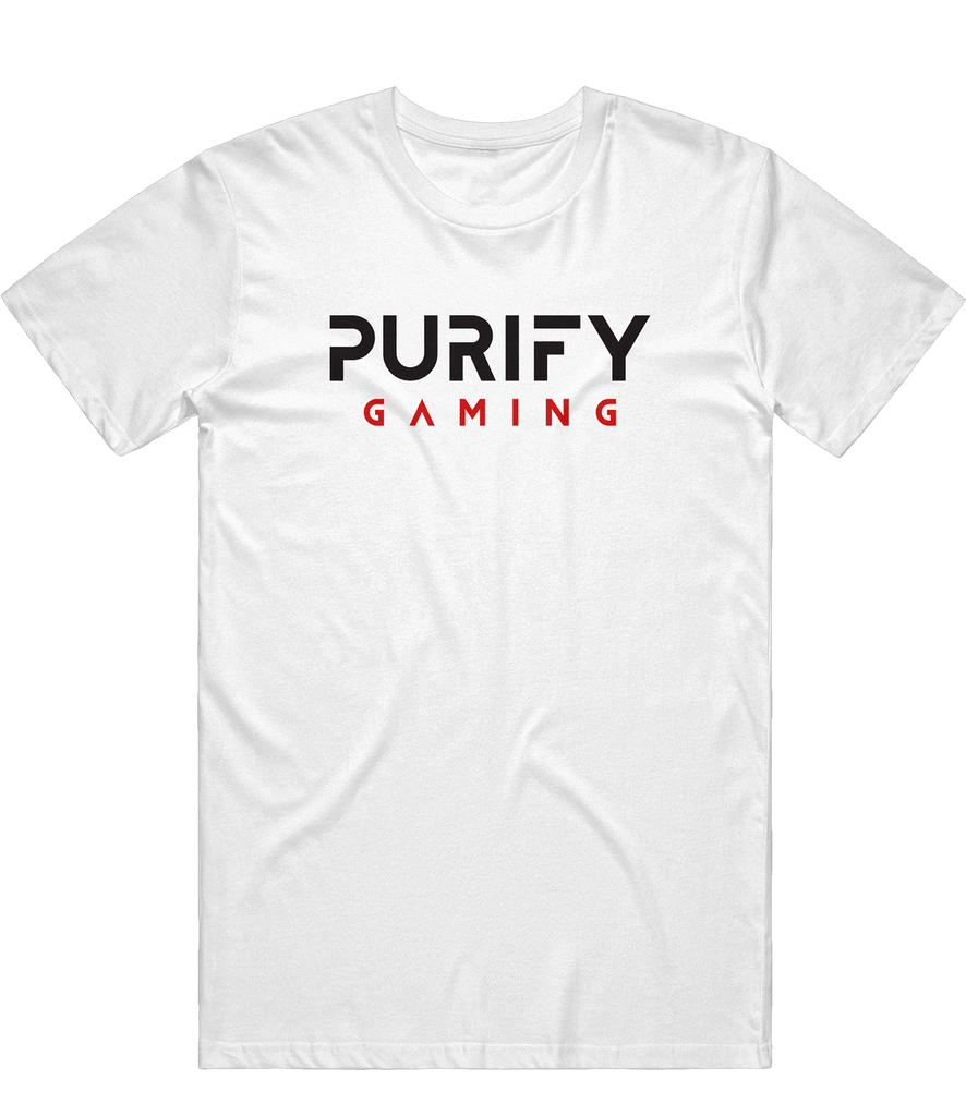 Purify Text Tee - White - ARMA - T-Shirt