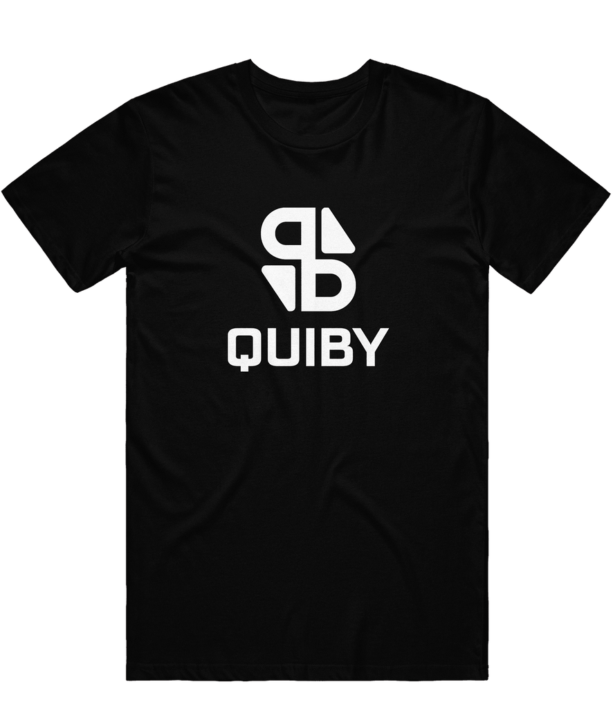 Quiby Logo Tee - Black - ARMA - T-Shirt