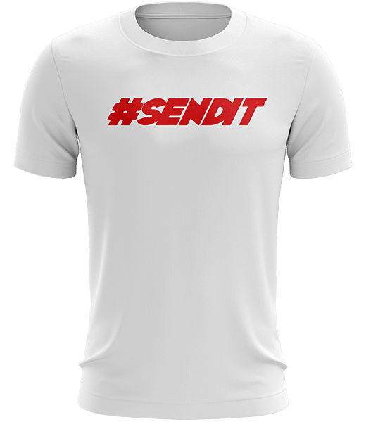 Radicals #SENDIT Tee - White - ARMA - T-Shirt