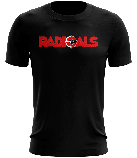Radicals Text Tee - Black - ARMA