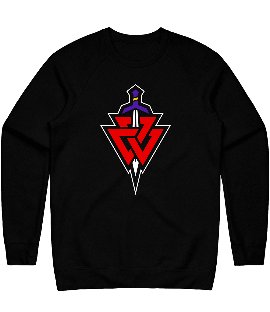 Ragnarok Logo Crewneck - Black - ARMA - Sweater