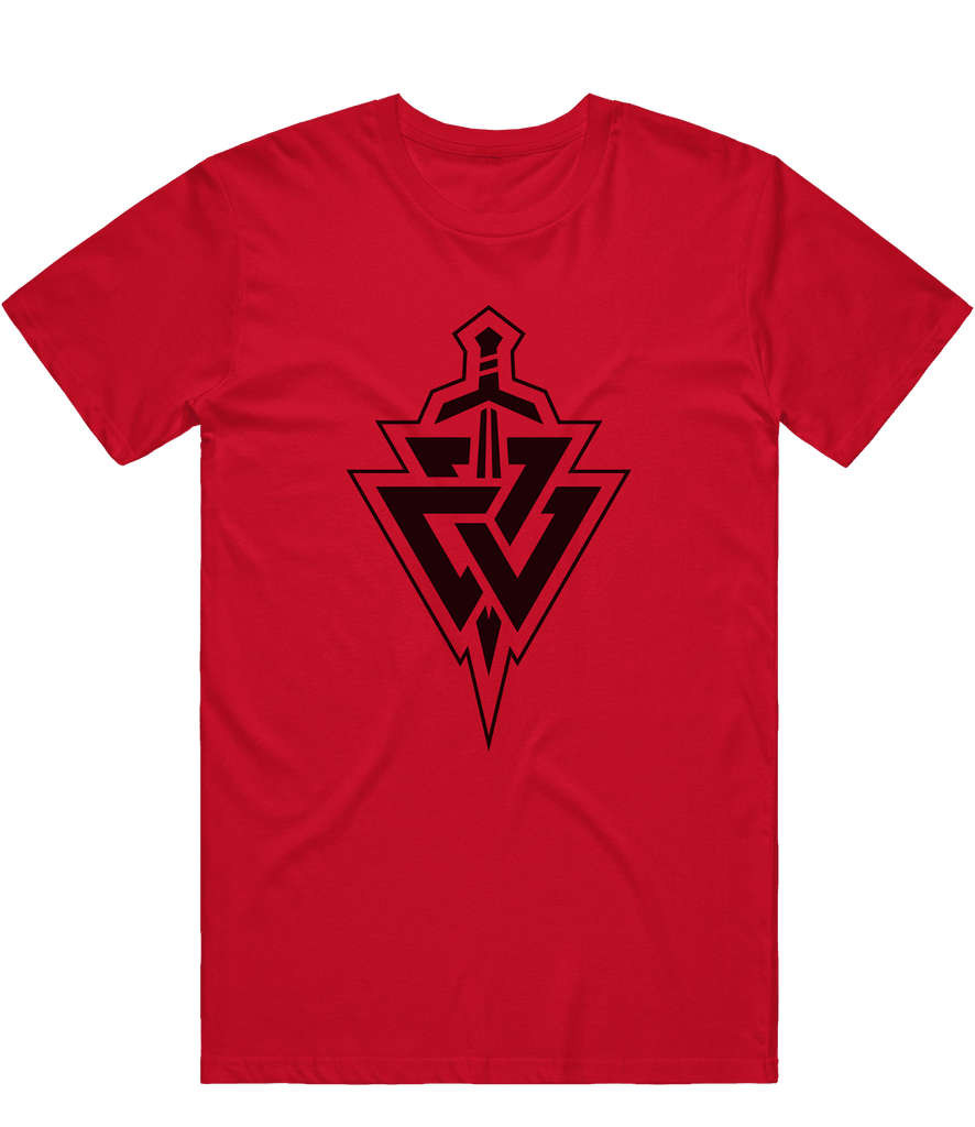 Ragnarok Logo Tee - Red - ARMA - T-Shirt