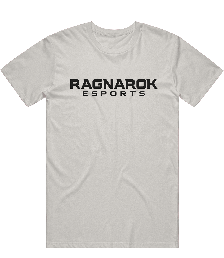 Ragnarok Text Tee - Grey - ARMA - T-Shirt