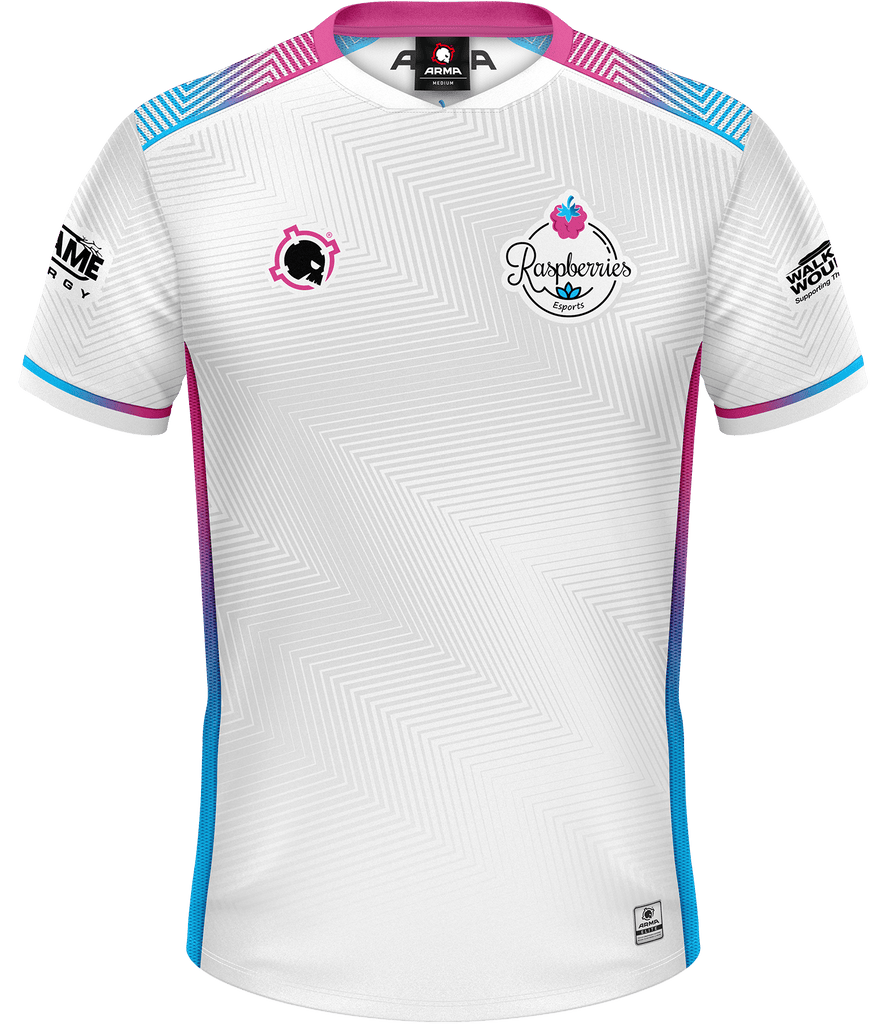 Raspberries Esports ELITE Jersey - White - ARMA