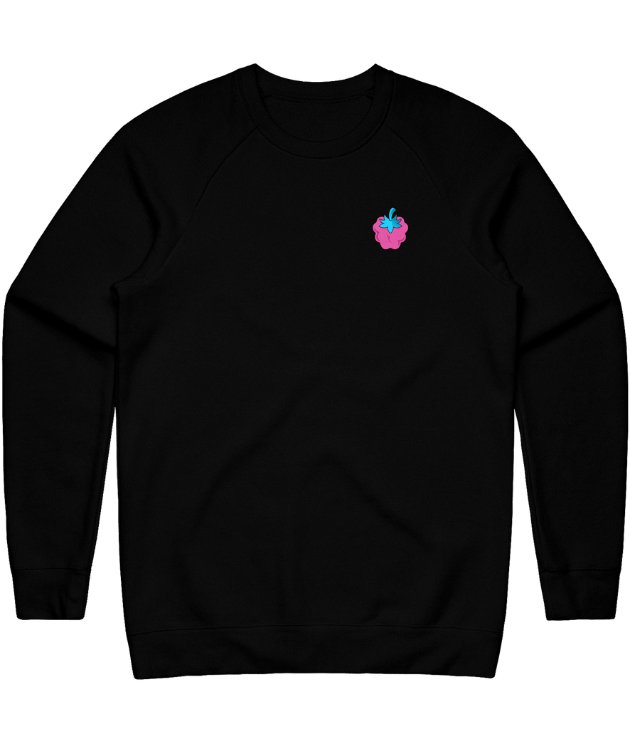 Raspberries Esports Icon Crewneck - Black - ARMA