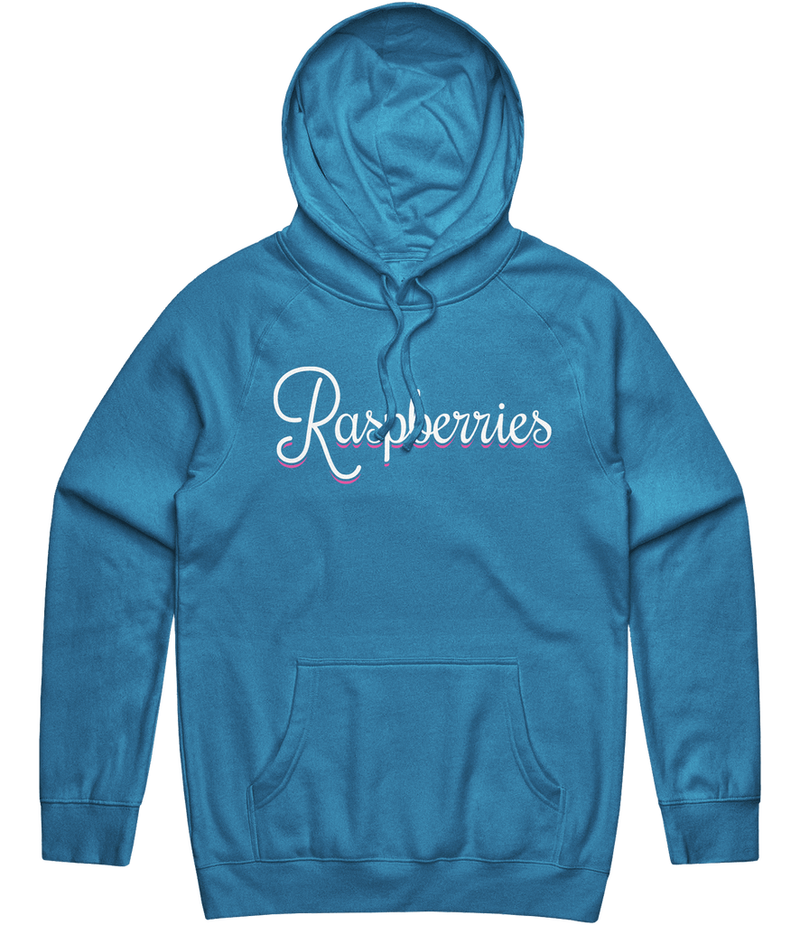 Raspberries Esports Text Hoodie - Blue - ARMA