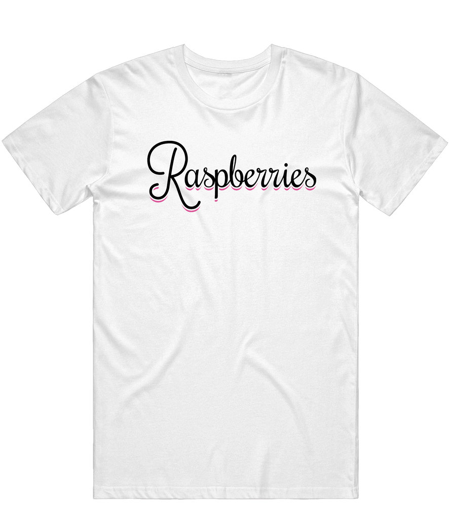 Raspberries Esports Text Tee - White - ARMA