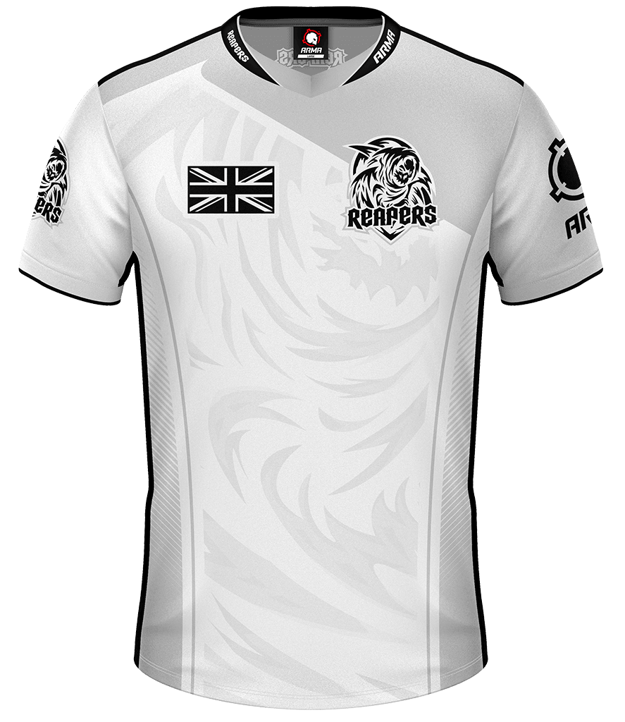 Reapers ELITE Jersey - White - ARMA - Esports Jersey