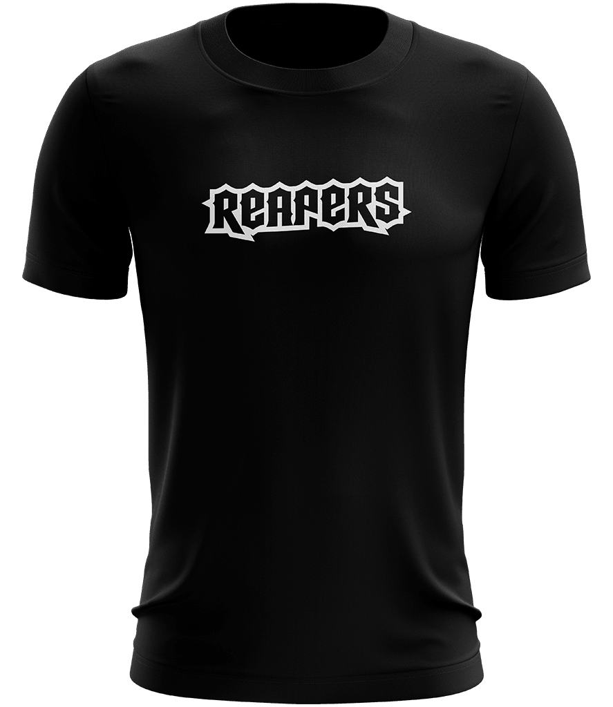 Reapers Text Tee - Black - ARMA - T-Shirt