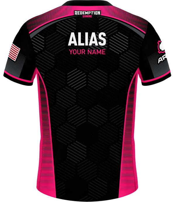 Redemption Jersey - Black/Pink - ARMA - Esports Jersey