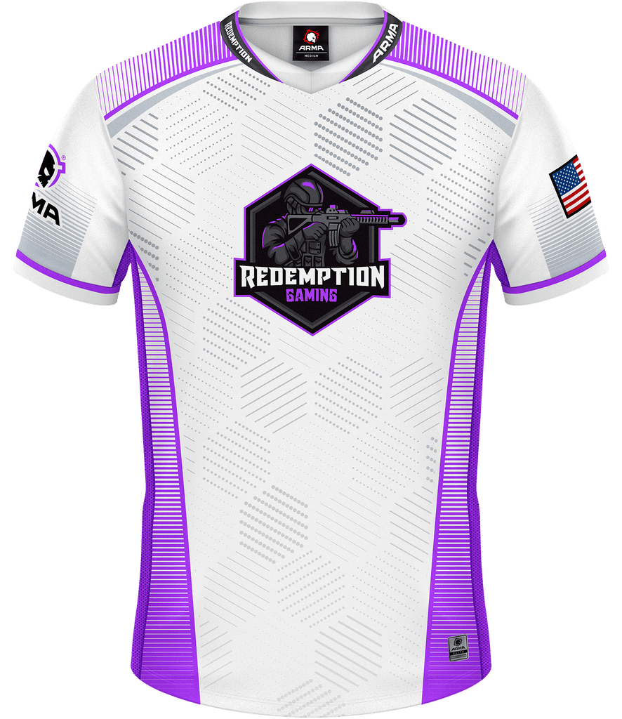 Redemption Jersey - White/Purple - ARMA