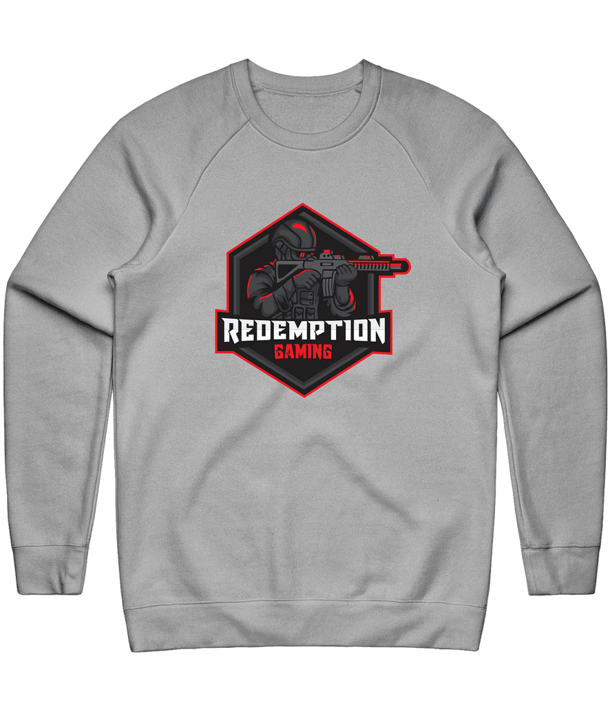 Redemption Logo Crewneck - Grey - ARMA