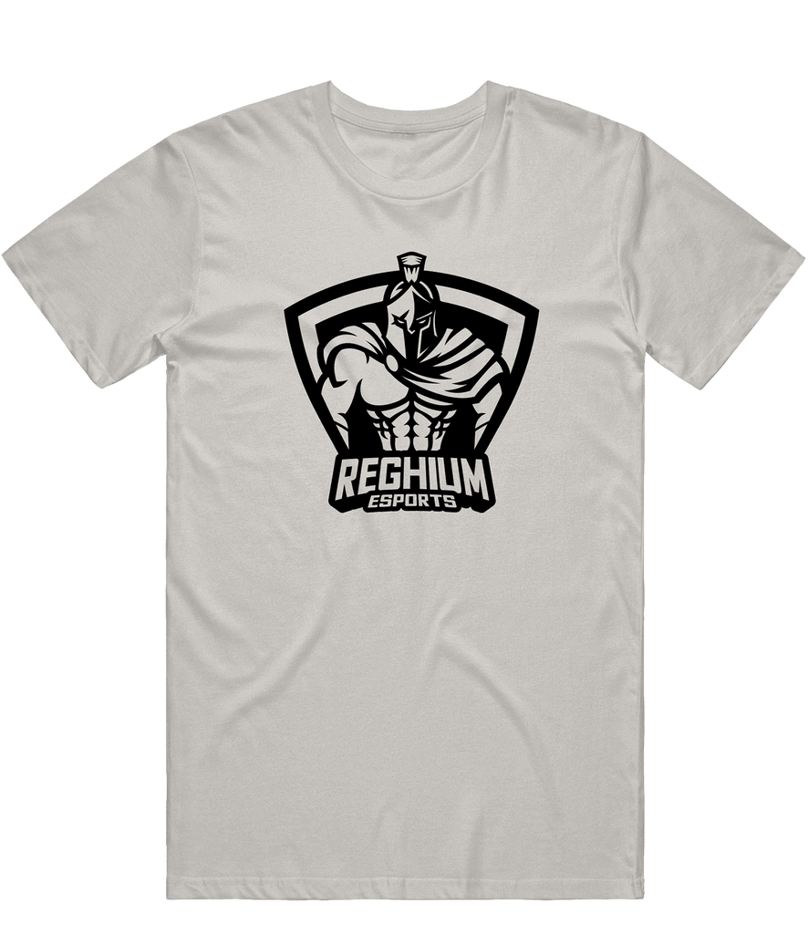Reghium Logo Tee - Grey - ARMA - T-Shirt