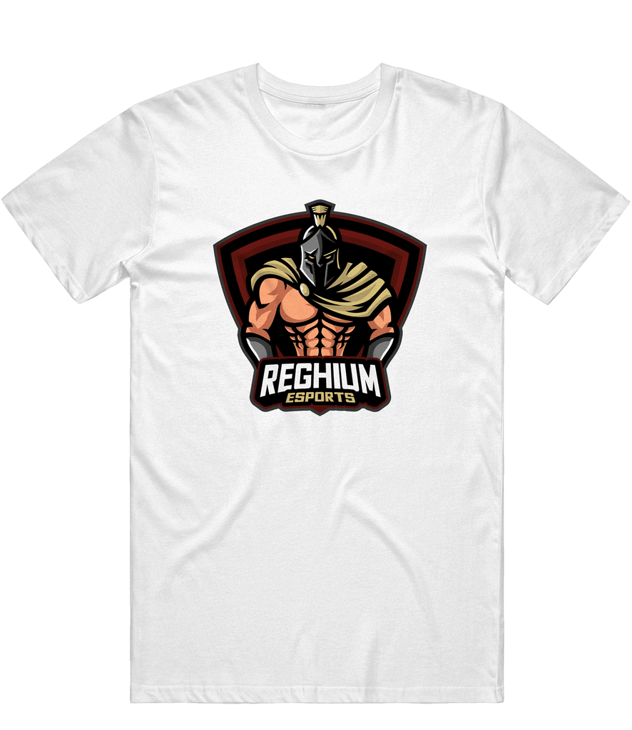 Reghium Logo Tee - White - ARMA - T-Shirt