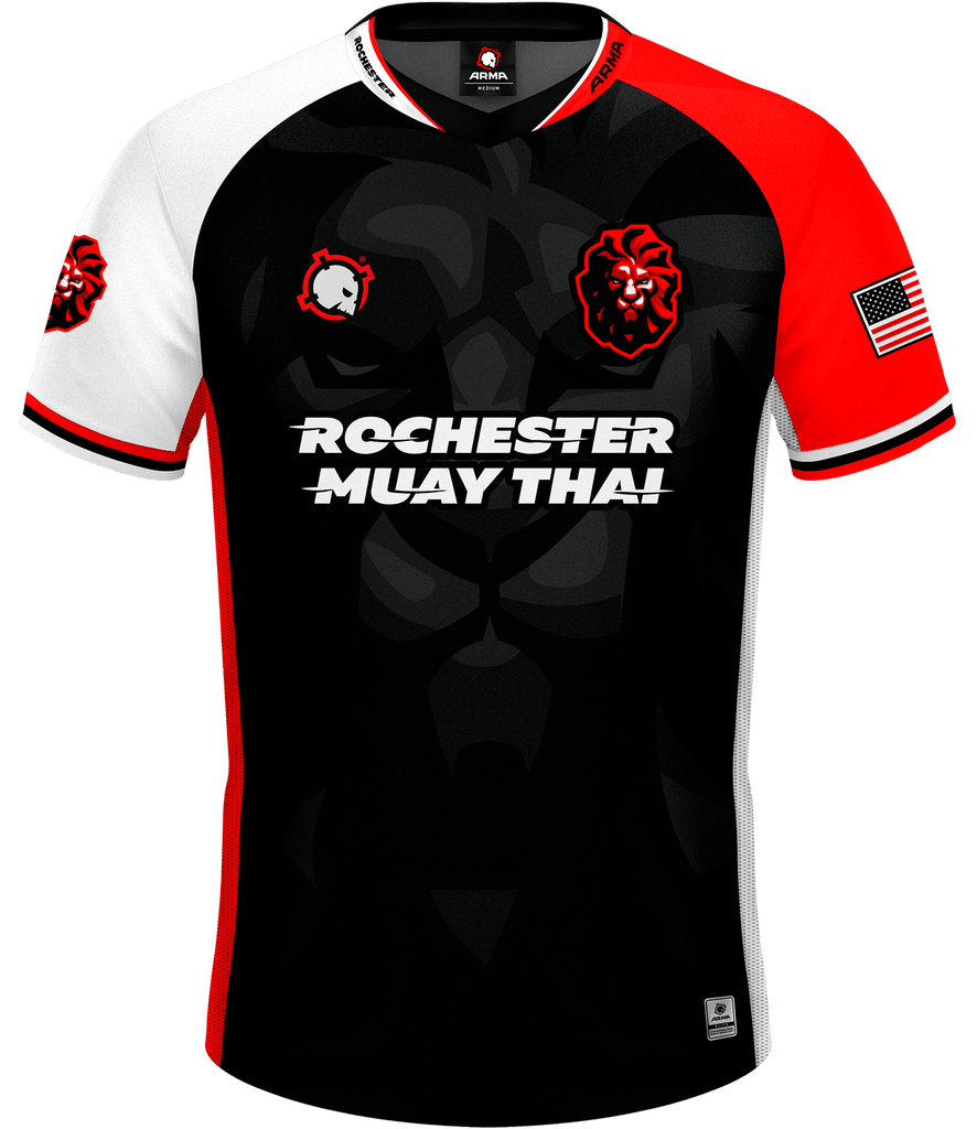 Rochester Muay Thai ELITE Jersey - Black - ARMA - Esports Jersey