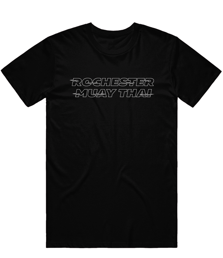 Rochester Muay Thai Outline Tee - Black - ARMA