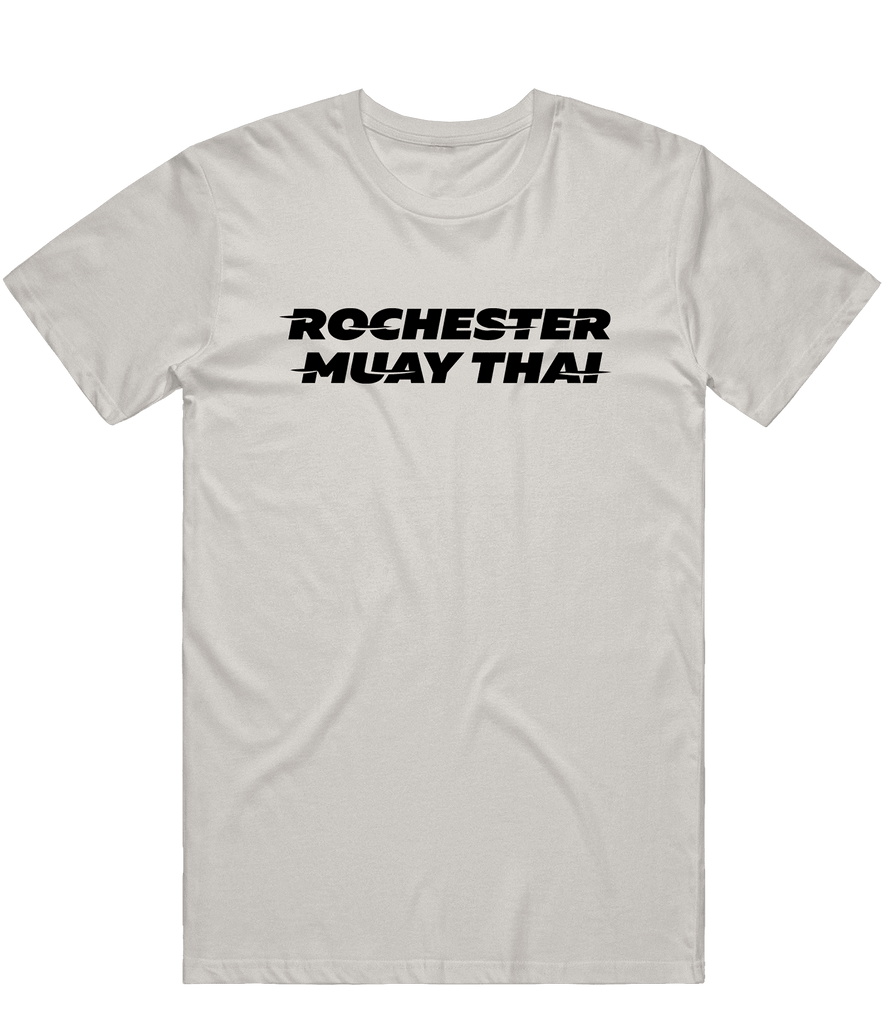 Rochester Muay Thai Text Tee - Light Grey - ARMA