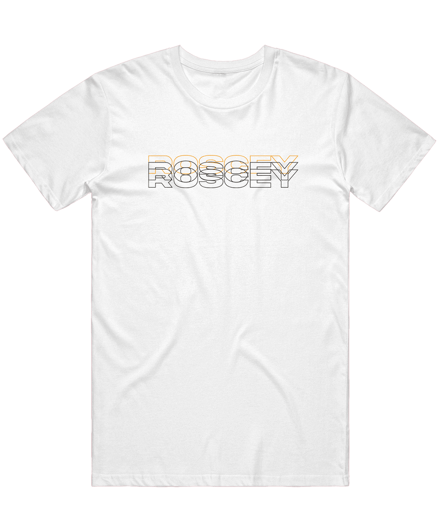 Roscey Text Tee - White - ARMA - T-Shirt