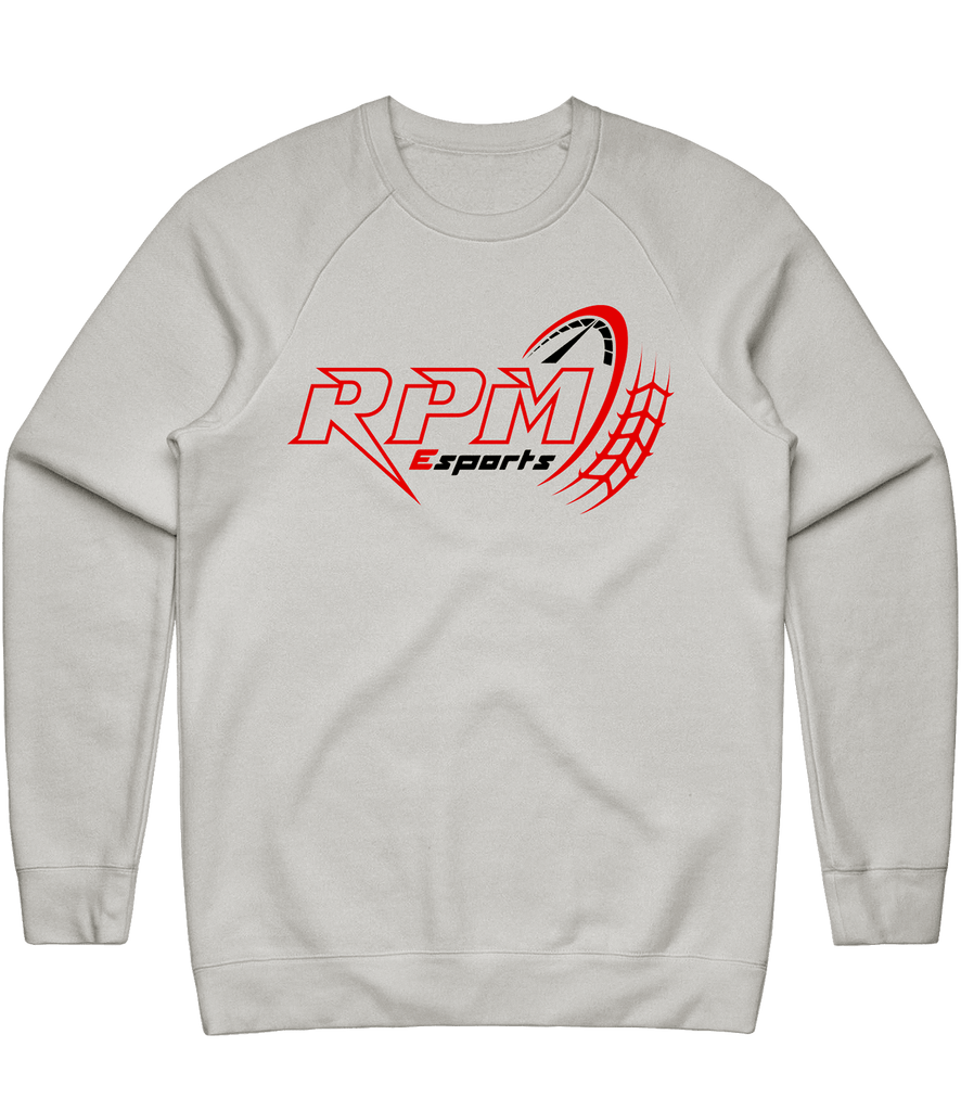 RPM Logo Crewneck - Light Grey - ARMA