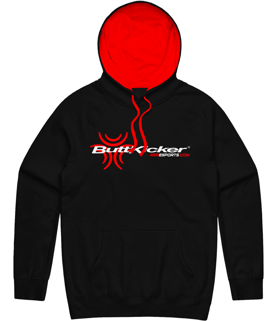 RSR Logo Hoodie - Black/Red - ARMA - Hoodie