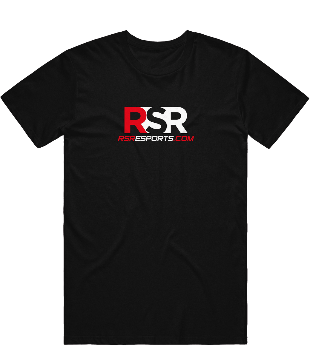RSR Logo Tee - Black - Custom Esports Jersey by ARMA