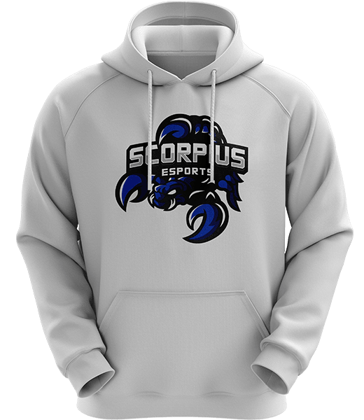 Scorpius Logo Hoodie - White - ARMA - Hoodie