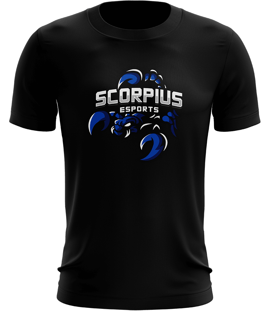 Scorpius Logo Tee - Black - ARMA - T-Shirt