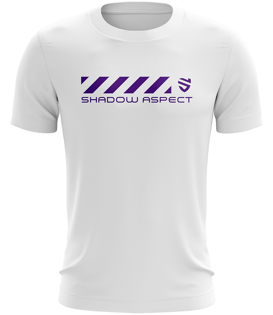 Shadow Aspect Logo Tee - White - ARMA - T-Shirt