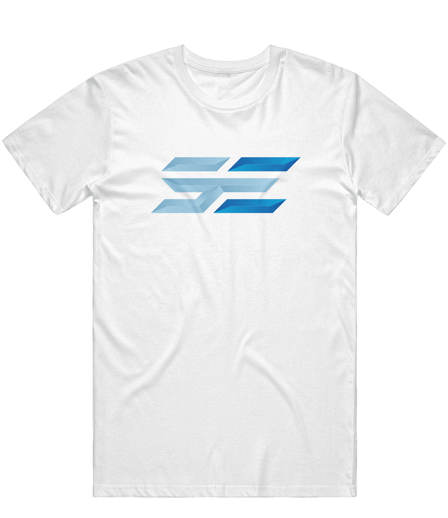 SHIVER Logo Tee - White - ARMA - T-Shirt