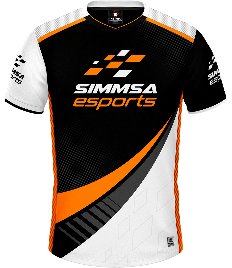 SIMMSA ELITE V2 Jersey - Black - ARMA - Esports Jersey