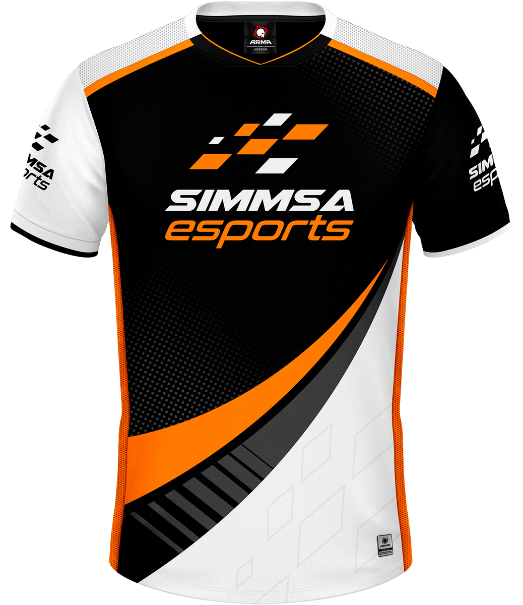 SIMMSA ELITE V2 Jersey - Black - Custom Esports Jersey by ARMA
