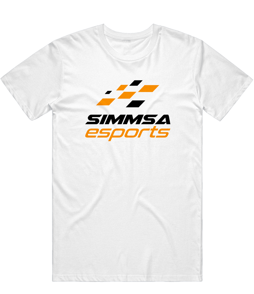 SIMMSA Logo Tee - White - ARMA