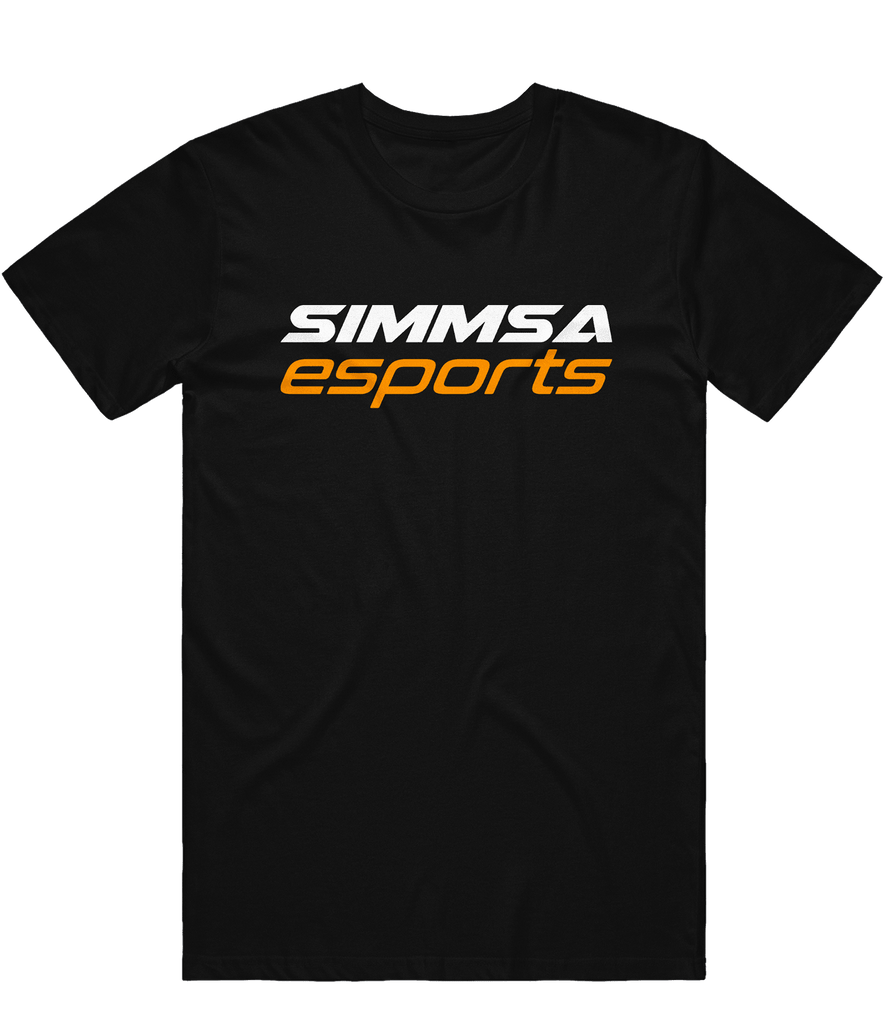 SIMMSA Text Tee - Black - ARMA