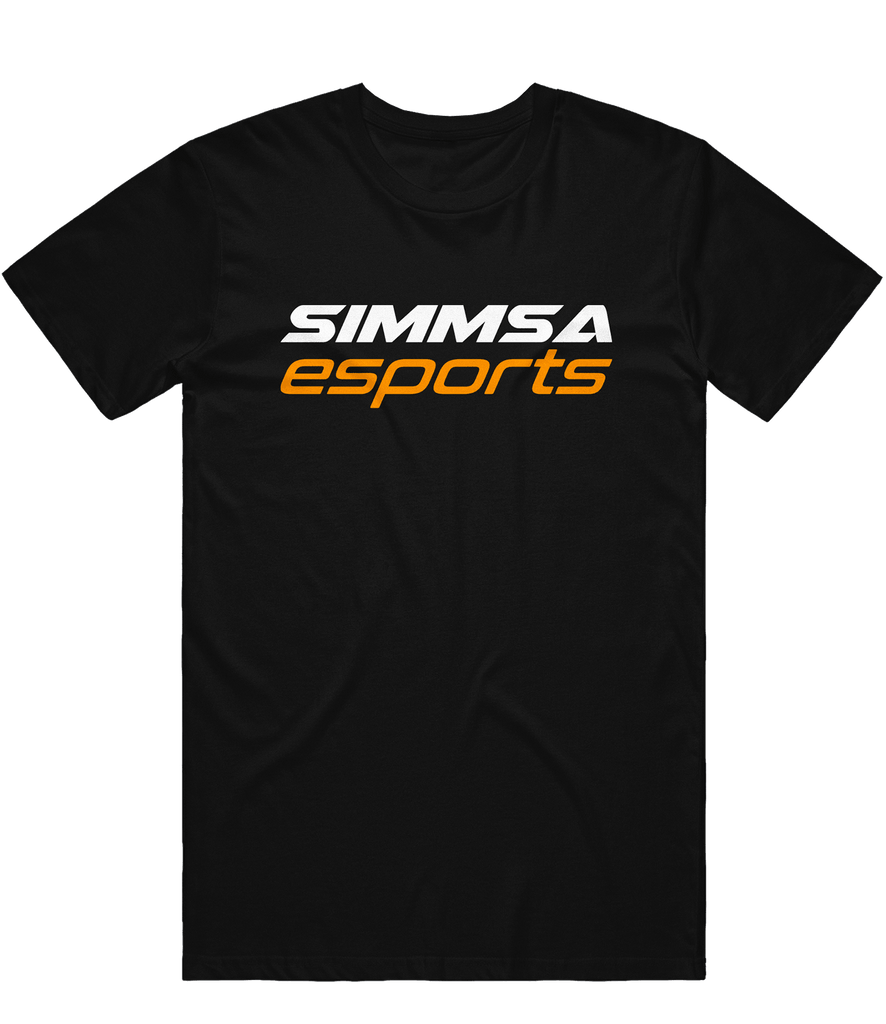 SIMMSA Text Tee - Black - ARMA - T-Shirt
