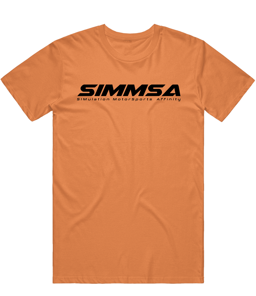 SIMMSA Text Tee - Orange - ARMA - T-Shirt