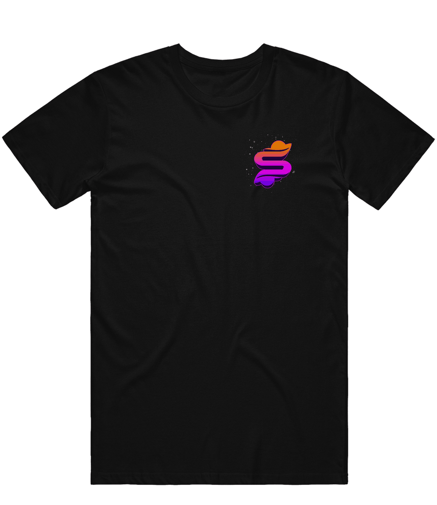 Sky Sunset Icon Tee - Black - ARMA - T-Shirt