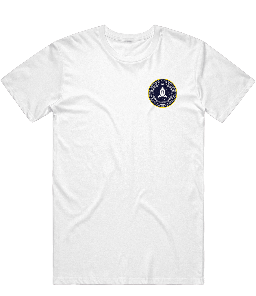 Soaring Atlas Icon Tee - White - ARMA - T-Shirt