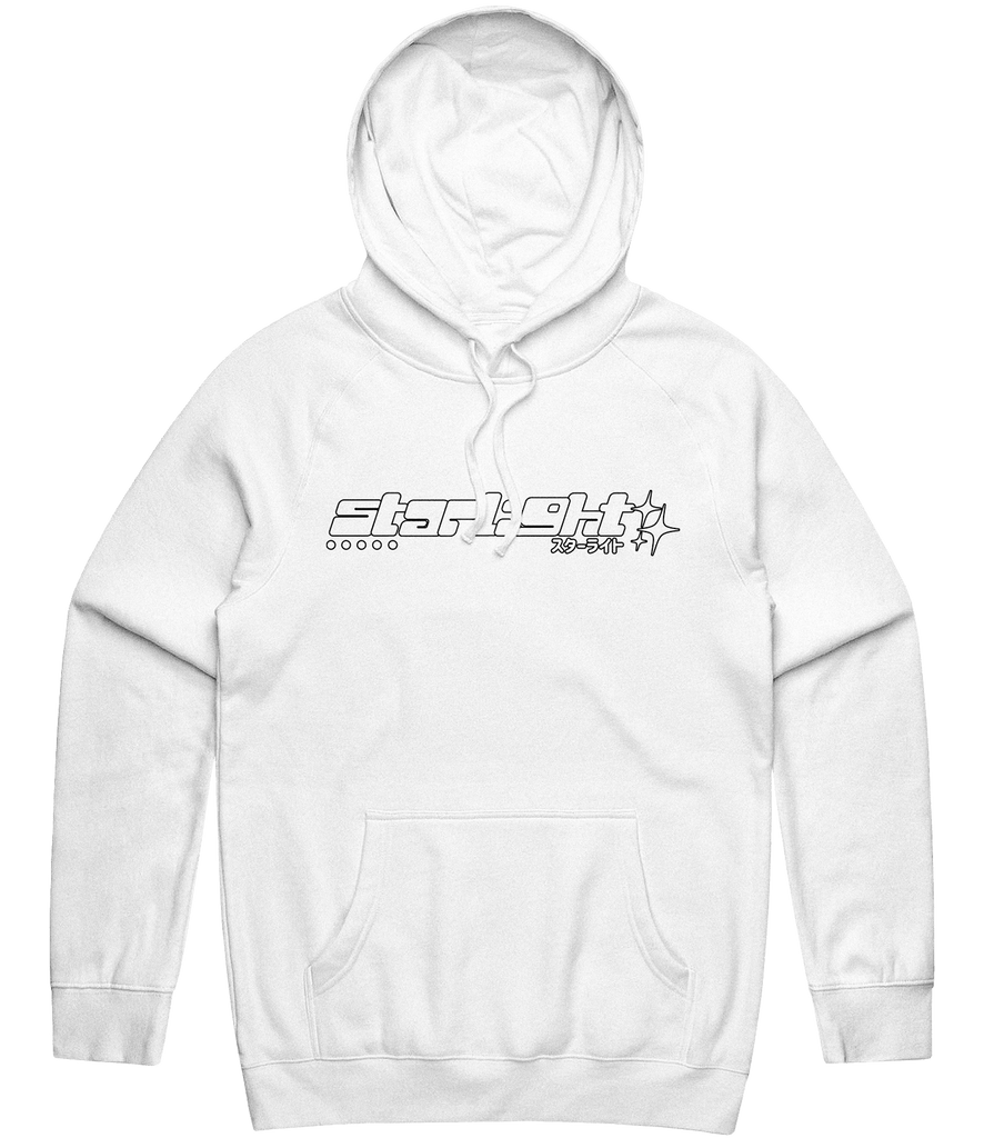 Starlight Y2K Hoodie - White - ARMA