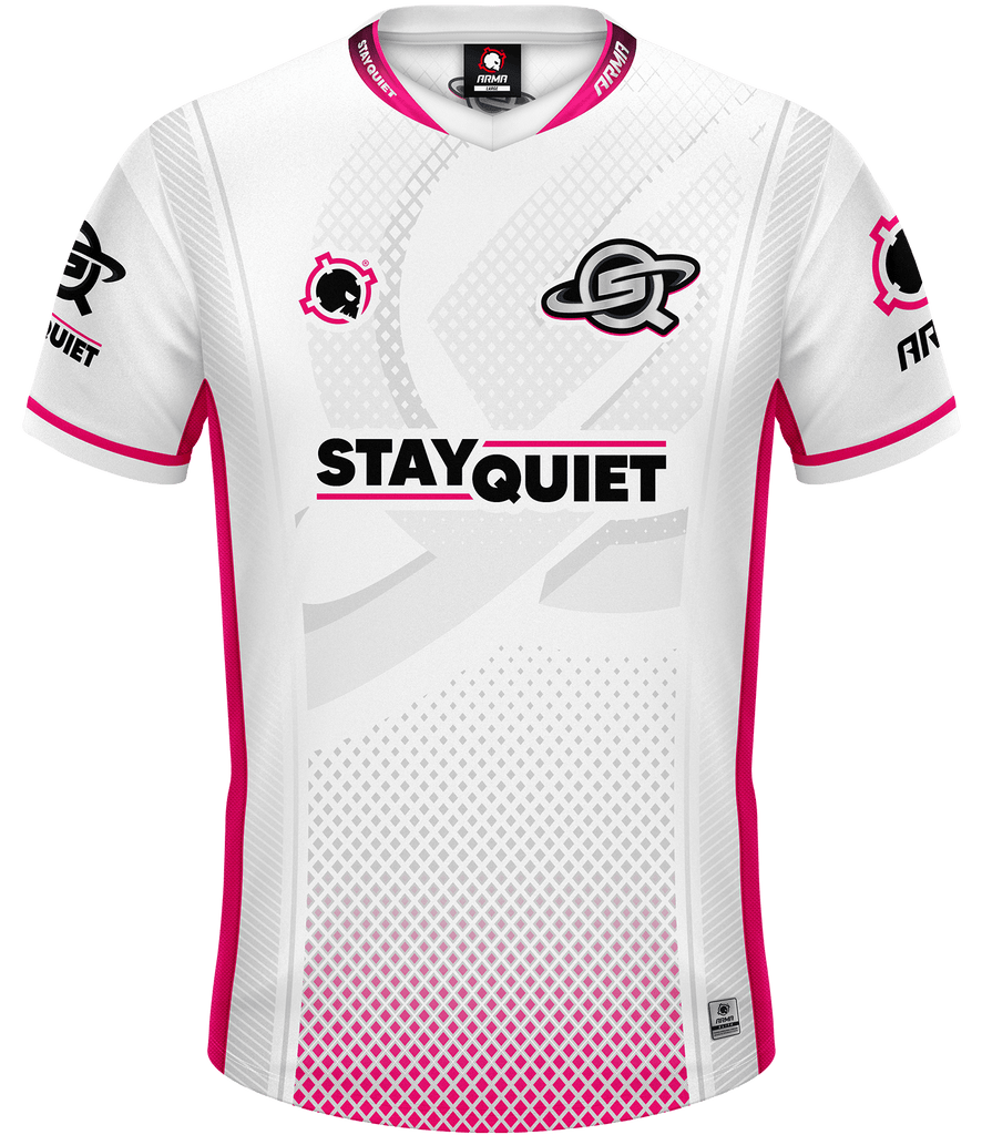 StayQuiet ELITE Jersey - White - ARMA - Esports Jersey