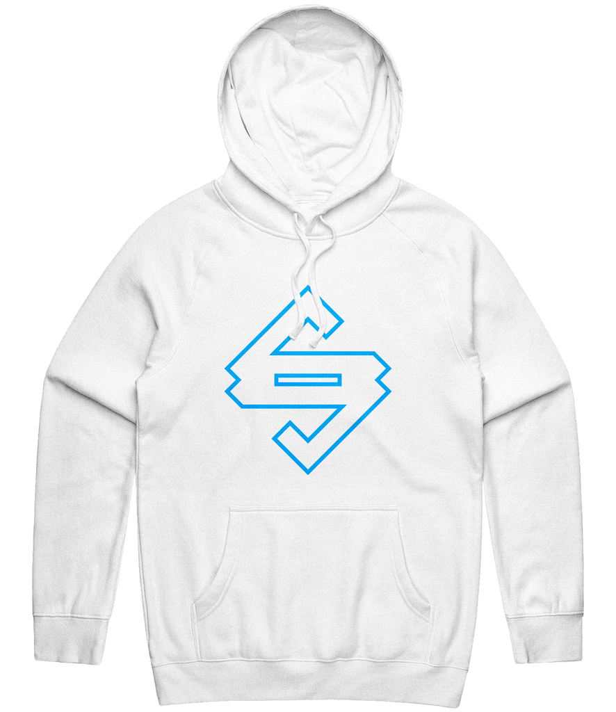 Stealth Outline Hoodie - White - ARMA