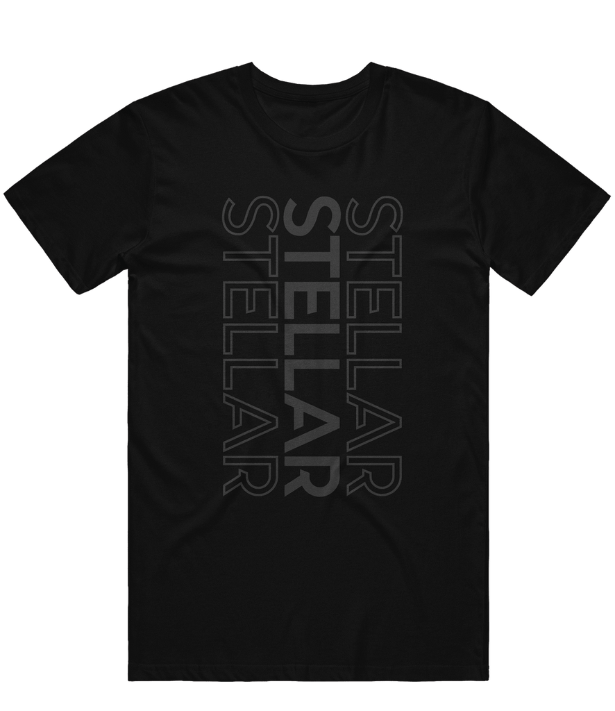 Stellar Text Tee - Black - ARMA