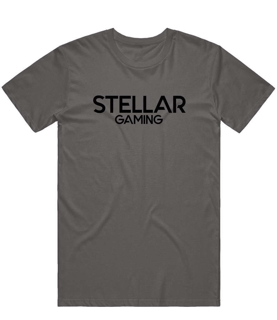 Stellar Text Tee - Charcoal - ARMA