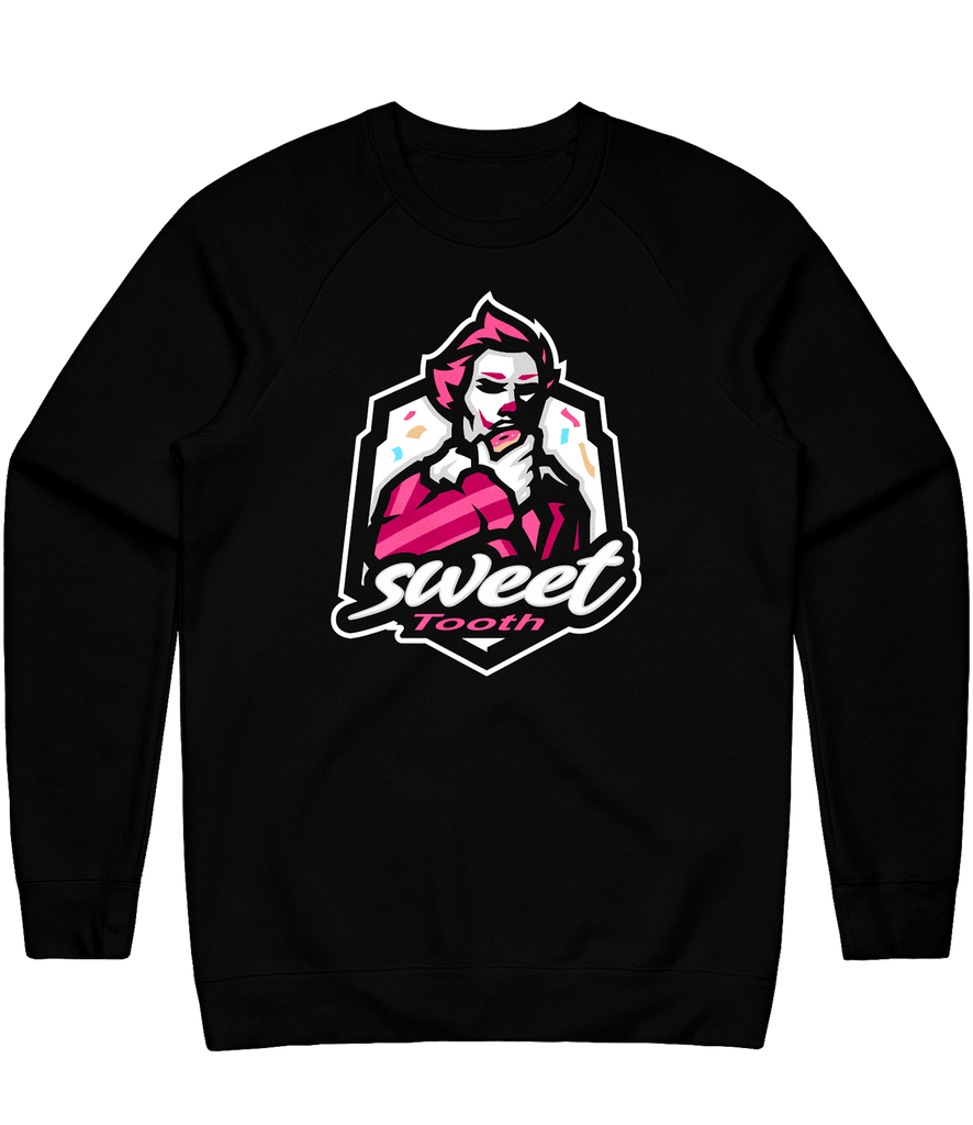 Sweet Tooth Logo Crewneck - Black - ARMA
