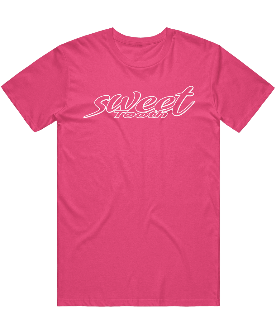 Sweet Tooth Text Tee - Pink - ARMA