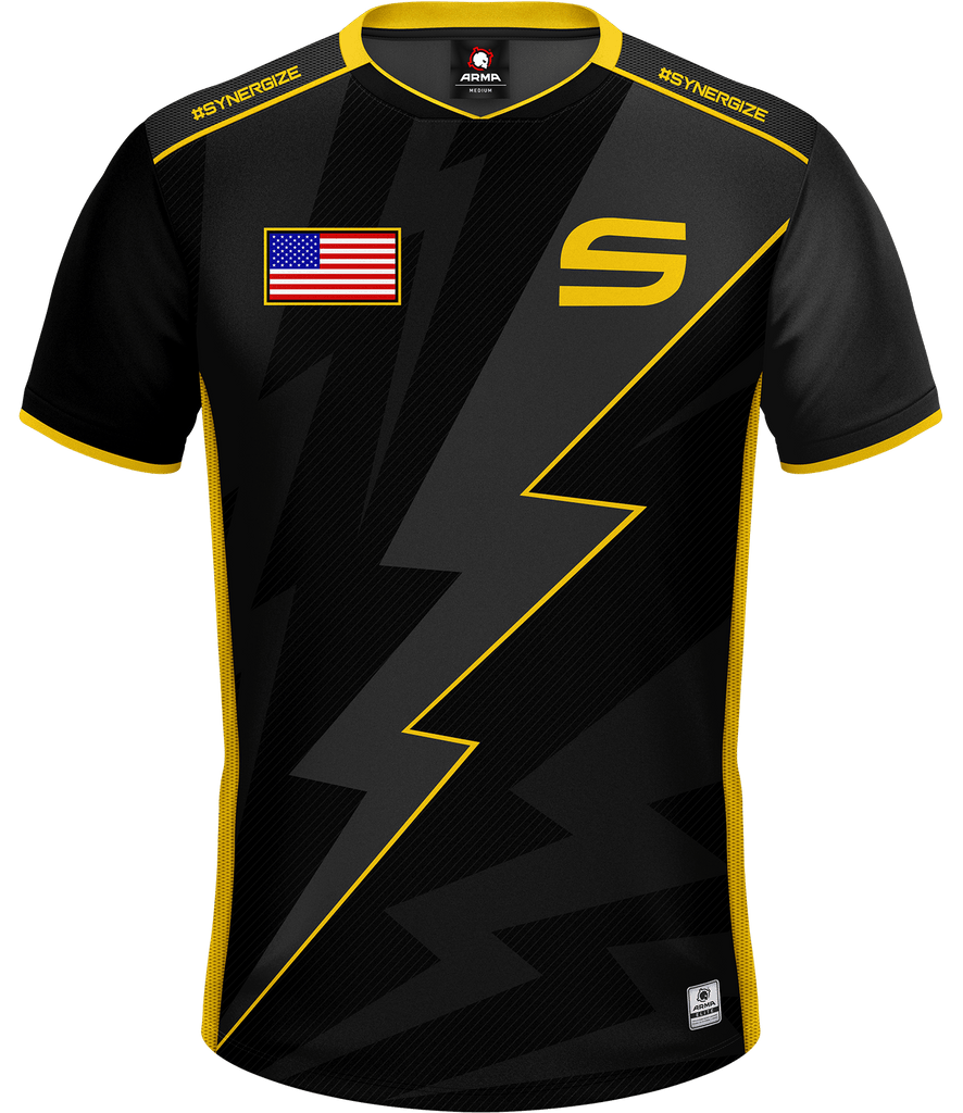 Synergy ELITE Jersey - Black - ARMA - Esports Jersey