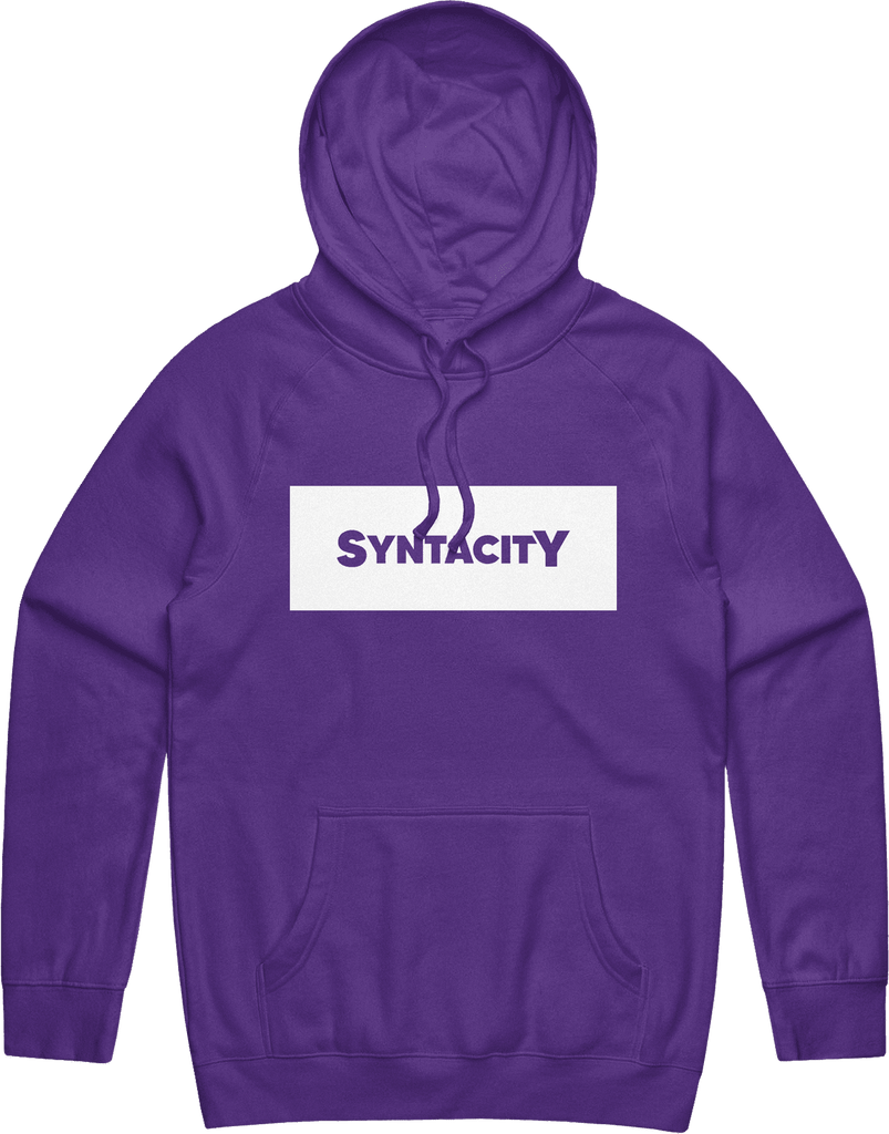 Syntacity Box Hoodie - Purple - ARMA